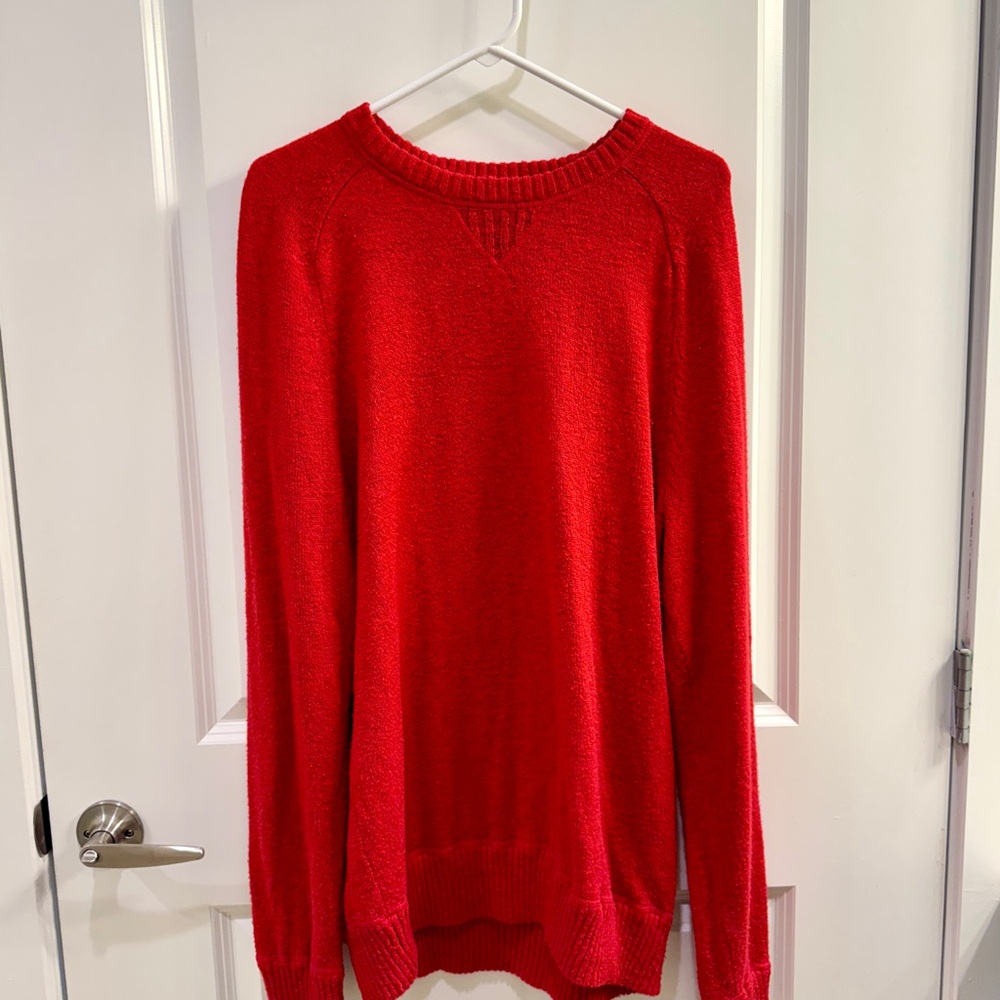 Men’s American Eagle Red Plain Sweater
